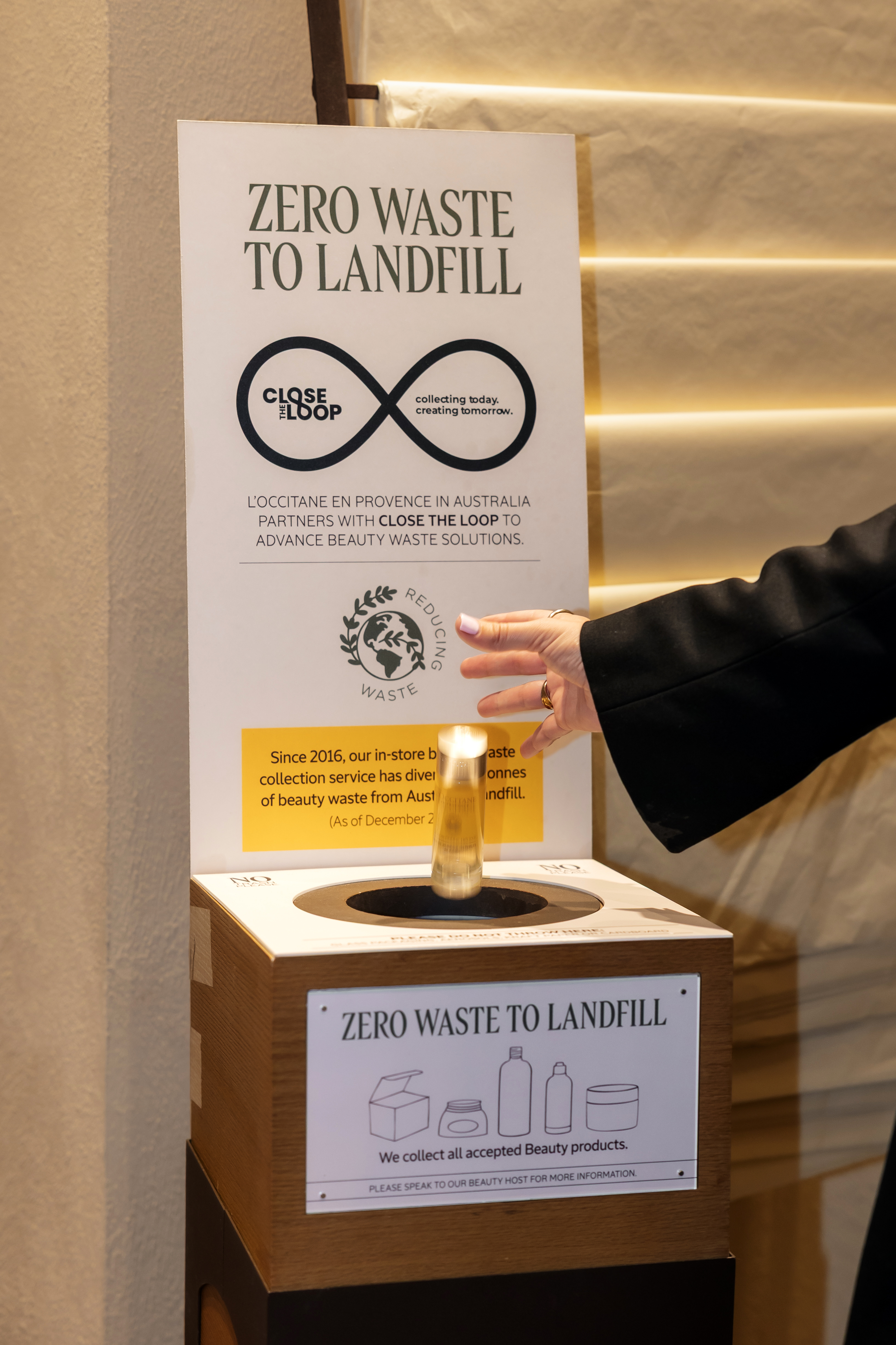 Recycle your beauty products at Indro