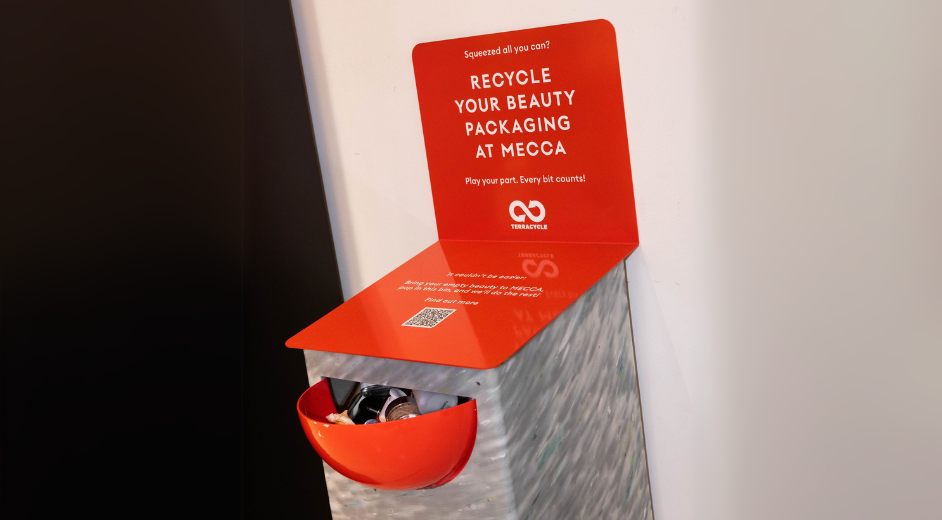 Recycle Your Beauty Empties at Mecca