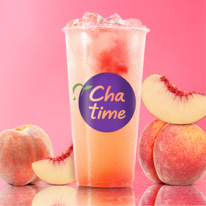 NEW White Peach: Available at Chatime