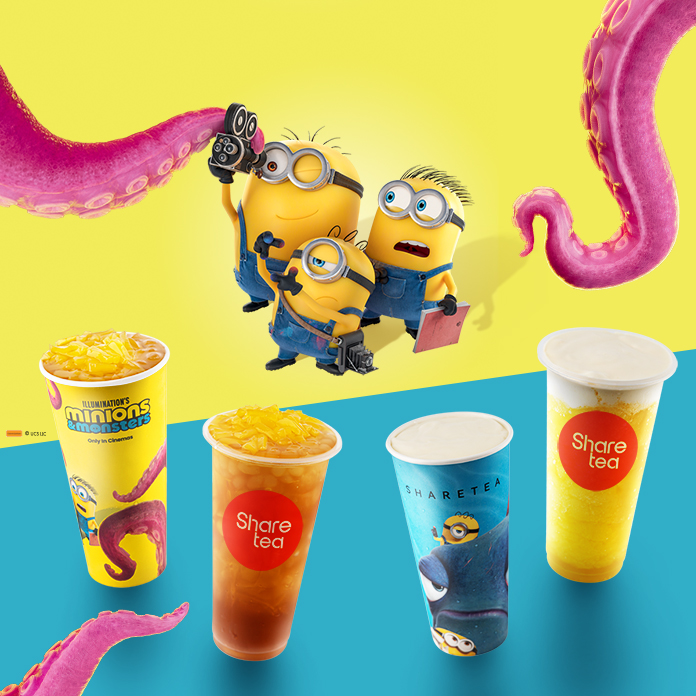 Minions & Monsters x Sharetea