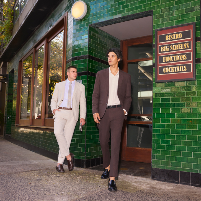 Free shoes with any $199.99 suit